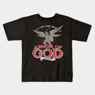 Armor of God Bible Verse Gift for Christian Kids T-Shirt